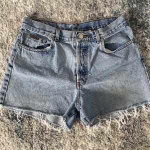 Calvin Klein High Waist Cut Off Shorts 13 Juniors